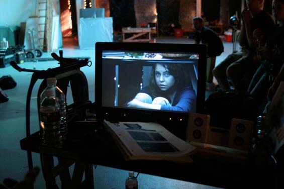 IMG 0249 Briana hides in terror from Josh