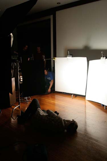 IMG 0287 Checking the lighting