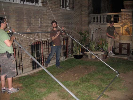 IMG 0667 Setting up the graveyard scene