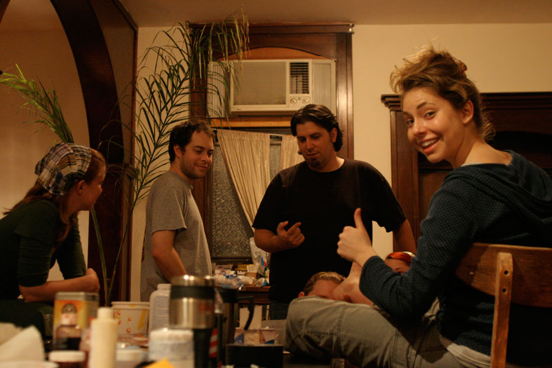 IMG 0123 Starting work on Briana's foot